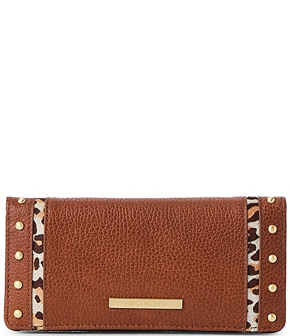 BRAHMIN Cherrywood Collection Tobacco Ady Bifold Wallet