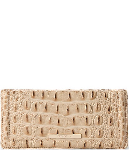 BRAHMIN Classic Melbourne Collection Sandstorm Ady Bifold Wallet