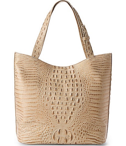 BRAHMIN Classic Melbourne Collection Sandstorm Brayden Tote Bag