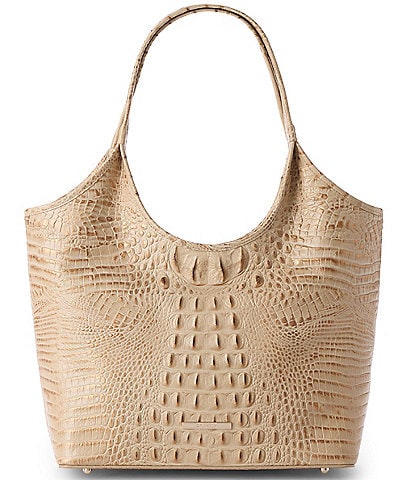 BRAHMIN Classic Melbourne Collection Sandstorm Melora Tote Bag