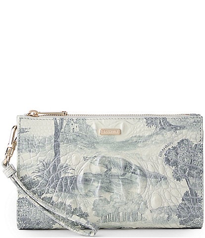 BRAHMIN Daisy Mindful Garden Wristlet