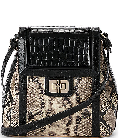 BRAHMIN Dunbar Collection Multi Margo Crossbody Bag