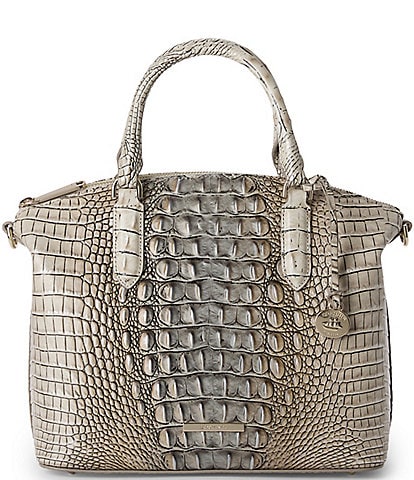BRAHMIN Duxbury Fossilized Melbourne Satchel Bag