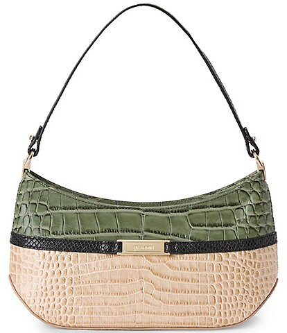 BRAHMIN Hawthorn Collection Lilibeth Multi Buckle Shoulder Bag