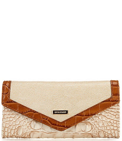 BRAHMIN Helm Collection Veronica Envelope Wallet