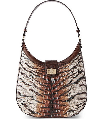 BRAHMIN Hermosa Collection Feline Fallon Hobo Shoulder Bag