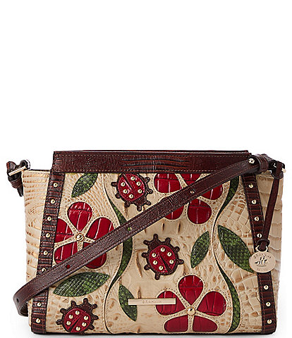 BRAHMIN Ladybird Collection Sandstorm Hillary Crossbody Bag