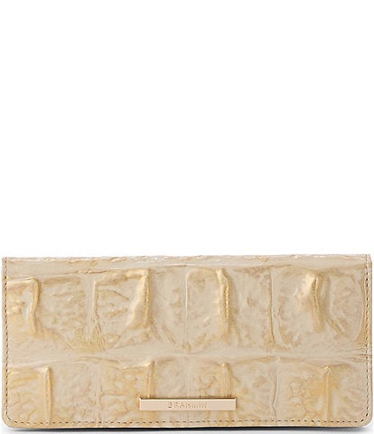 BRAHMIN Legacy Champagne Orinoco Ady Wallet
