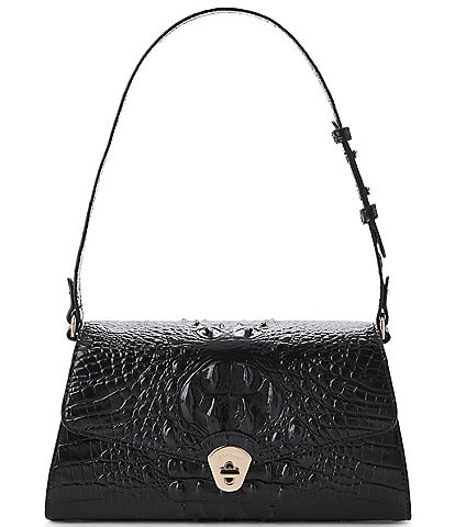 BRAHMIN Lucine Melbourne Collection Turn Lock Shoulder Bag
