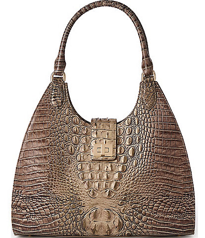 BRAHMIN Melbourne Collection Brindle Adrian Hobo Bag