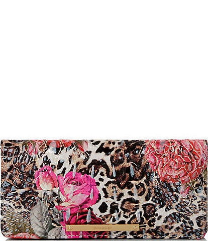 BRAHMIN Melbourne Collection Ady Ermine Floral Wallet