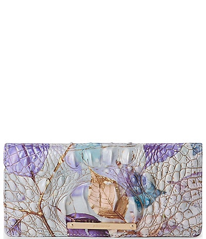 BRAHMIN Melbourne Collection Ady Frosted Bifold Wallet