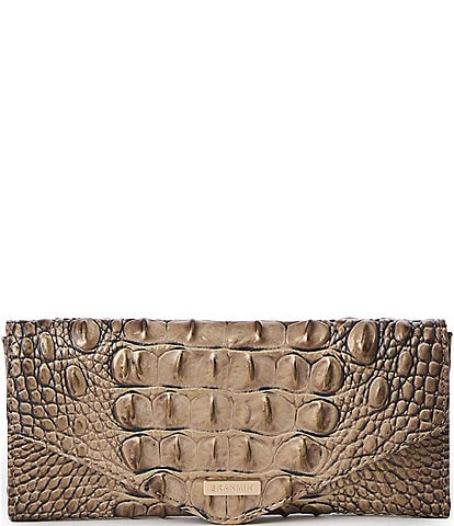 BRAHMIN Melbourne Collection Brindle Veronica Wallet