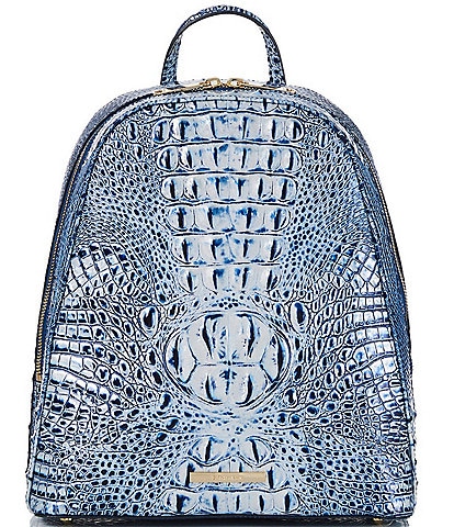 BRAHMIN Melbourne Collection Coastal Blue Nola Backpack