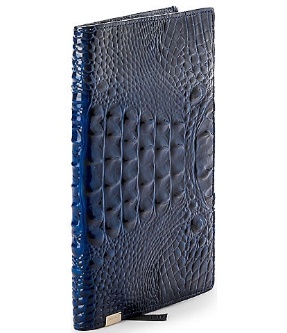 BRAHMIN Melbourne Collection Crocodile Embossed Leather Journal