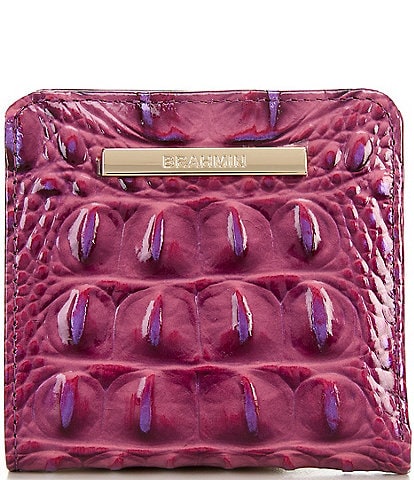 BRAHMIN Melbourne Collection Dewberry Jane Mini Bifold Wallet