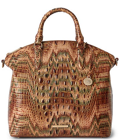 BRAHMIN Melbourne Collection Duxbury Large Earthbound Satchel Bag