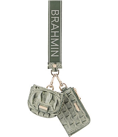 BRAHMIN Melbourne Collection Etta Keychain Pouch Wristlet
