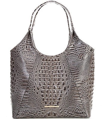 BRAHMIN Melbourne Collection Iona Charcoal Tote Bag