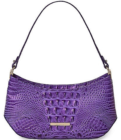 BRAHMIN Melbourne Collection Lilibeth Cosmic Purple Shoulder Bag