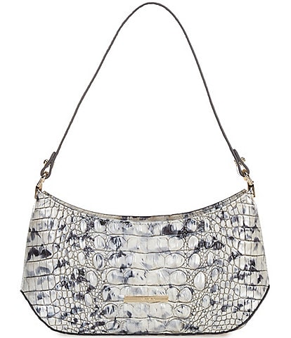 BRAHMIN Melbourne Collection Lilibeth Snow Owl Shoulder Bag