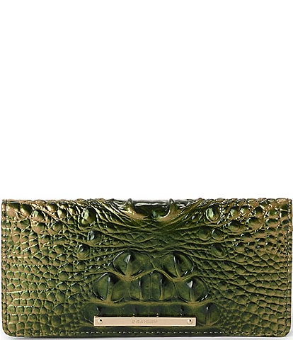 BRAHMIN Melbourne Collection Matcha Green Ady Wallet