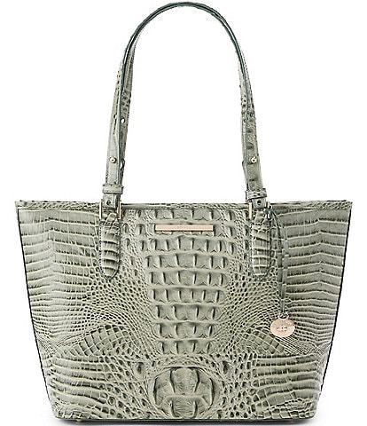 BRAHMIN Melbourne Collection Medium Asher Softgrass Tote Bag