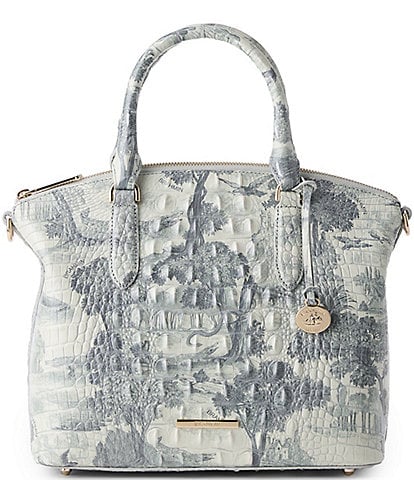 BRAHMIN Melbourne Collection Mindful Garden Duxbury Satchel Bag