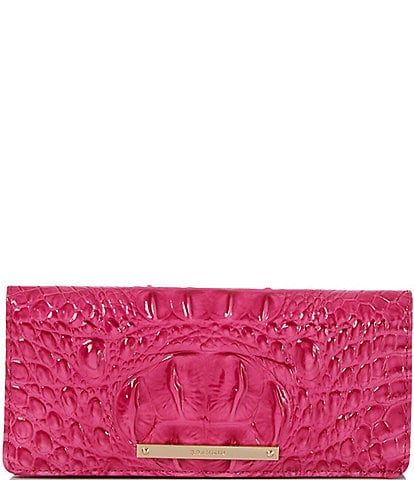 BRAHMIN Melbourne Collection Paradise Pink Ady Wallet