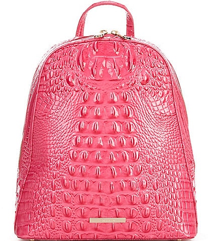 BRAHMIN Melbourne Collection Paradise Pink Nola Backpack