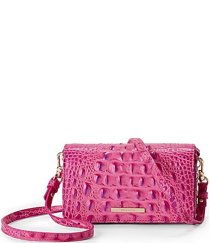 BRAHMIN Melbourne Collection Phlox Pink Minuette Crossbody Bag