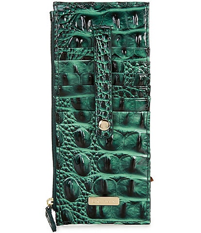 BRAHMIN Melbourne Collection Pine Credit Card Wallet