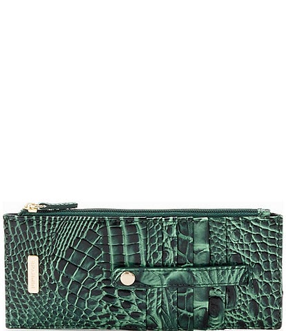 BRAHMIN Melbourne Collection Pine Credit Card Wallet