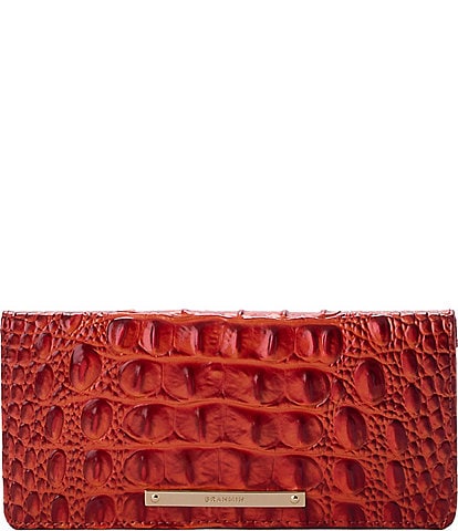 BRAHMIN Melbourne Collection Radiant Red Ady Wallet