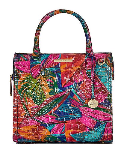 Brahmin Ombre Melbourne Collection Medium Asher Cupid Leather Tote