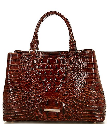BRAHMIN Melbourne Collection Small Denise Satchel Bag