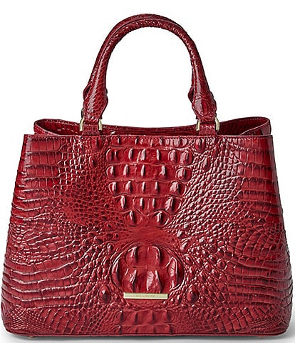 BRAHMIN Melbourne Collection Small Denise Satchel Bag