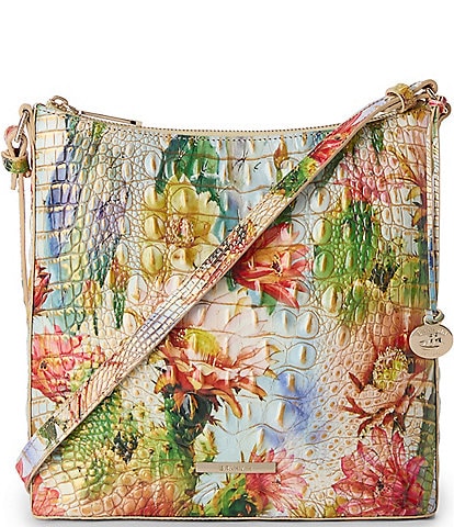 BRAHMIN Melbourne Collection Succulent Bloom Katie Crossbody Bag