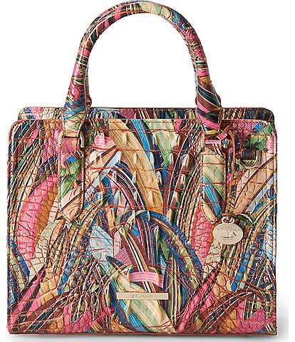 BRAHMIN Melbourne Collection Sunleaf Cami Satchel Bag