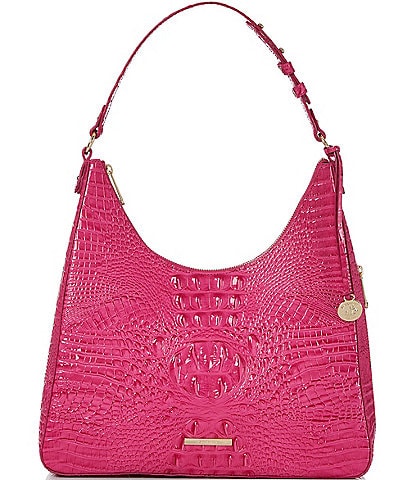 BRAHMIN Melbourne Collection Tabitha Paradise Pink Shoulder Bag