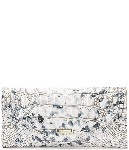 BRAHMIN Melbourne Collection Veronica Snow Owl Wallet