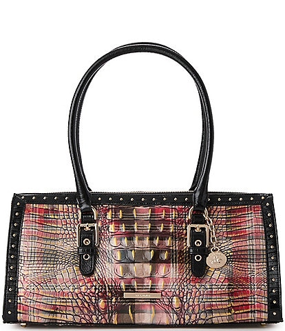 BRAHMIN Merryweather Collection Multi Sophia Satchel Bag