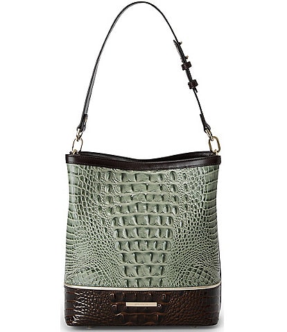 BRAHMIN Northway Collection Celina Softgrass Bucket Bag