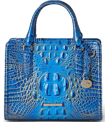 Brahmin Ombre Melbourne Collection Electric Indigo Cami Satchel Bag