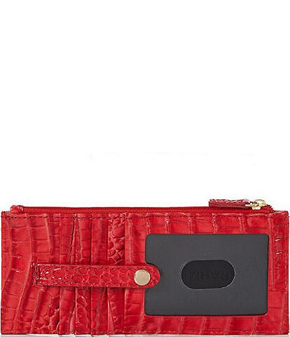 BRAHMIN Ombre Melbourne Collection Infusion Leather Credit Card Wallet