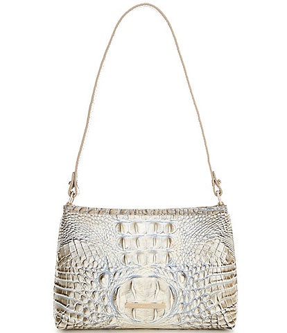 BRAHMIN Ombre Melbourne Collection Mindful Grey Lorelei Shoulder Bag