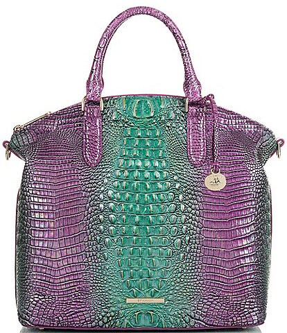 BRAHMIN Ombre Mini Melbourne Collection Large Duxbury Satchel Bag
