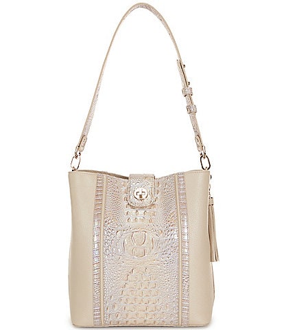 BRAHMIN Pearl Admire Collection Celina Bucket Bag