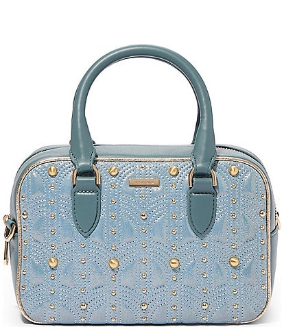 BRAHMIN Premier Collection Mara Studded Mini Satchel Bag