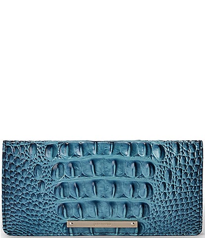 BRAHMIN Retro Blue Ady Wallet